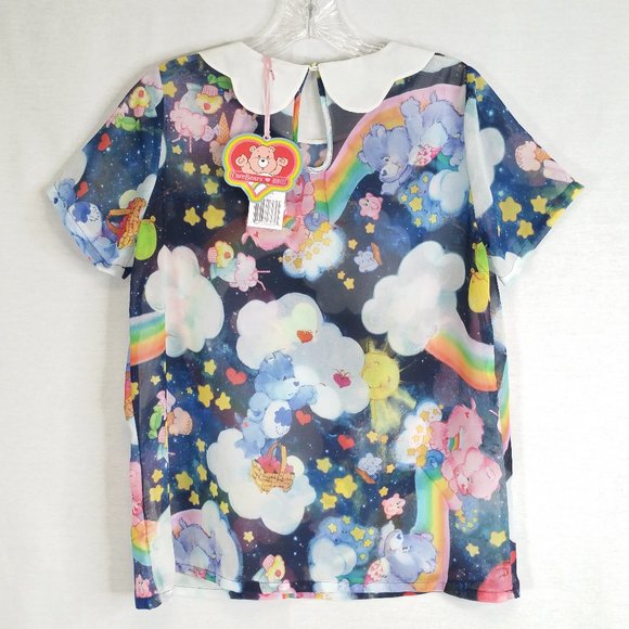 🚨SOLD🚨 Modcloth Care Bear Shirt by Iron Fist S - Picture 6 of 8